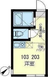 ユナイト追浜アルクーパーの物件間取画像